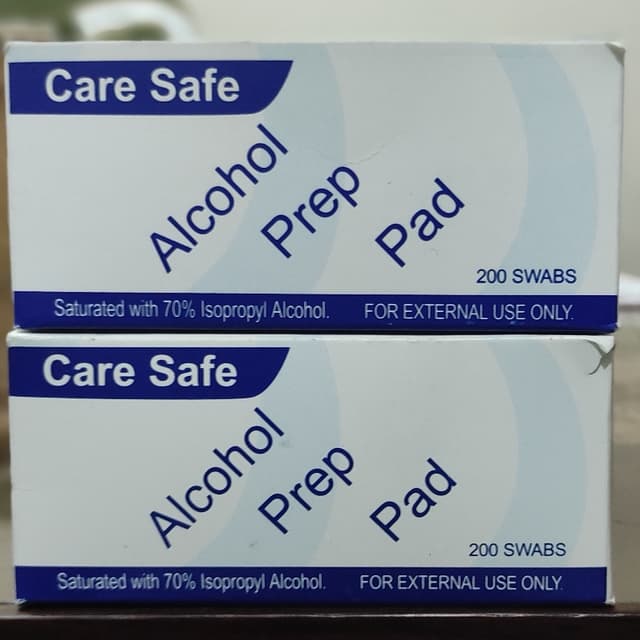 Care Safe Prep Pad for Wound cleaning.