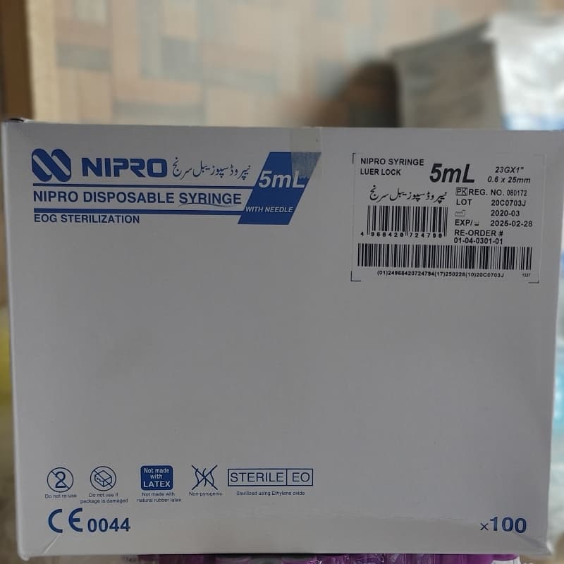 Nipro Disposable Syringe 5cc